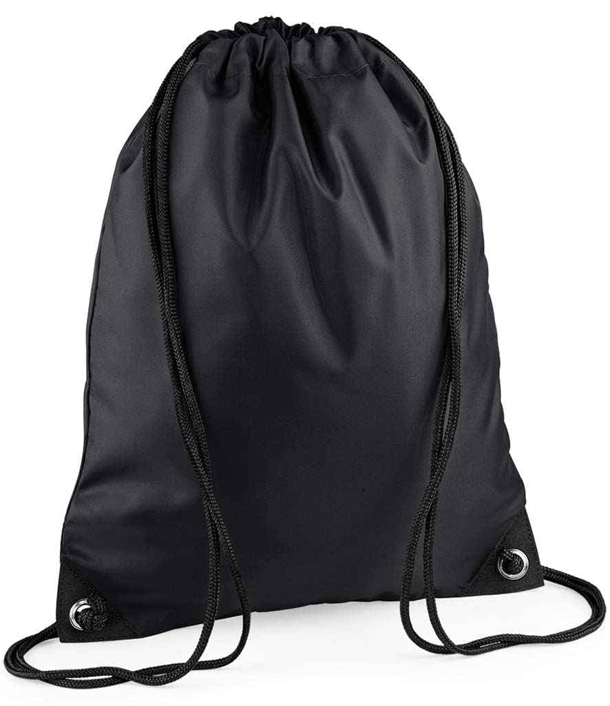 BagBase Premium Gymsac, Black, view 1 of 1