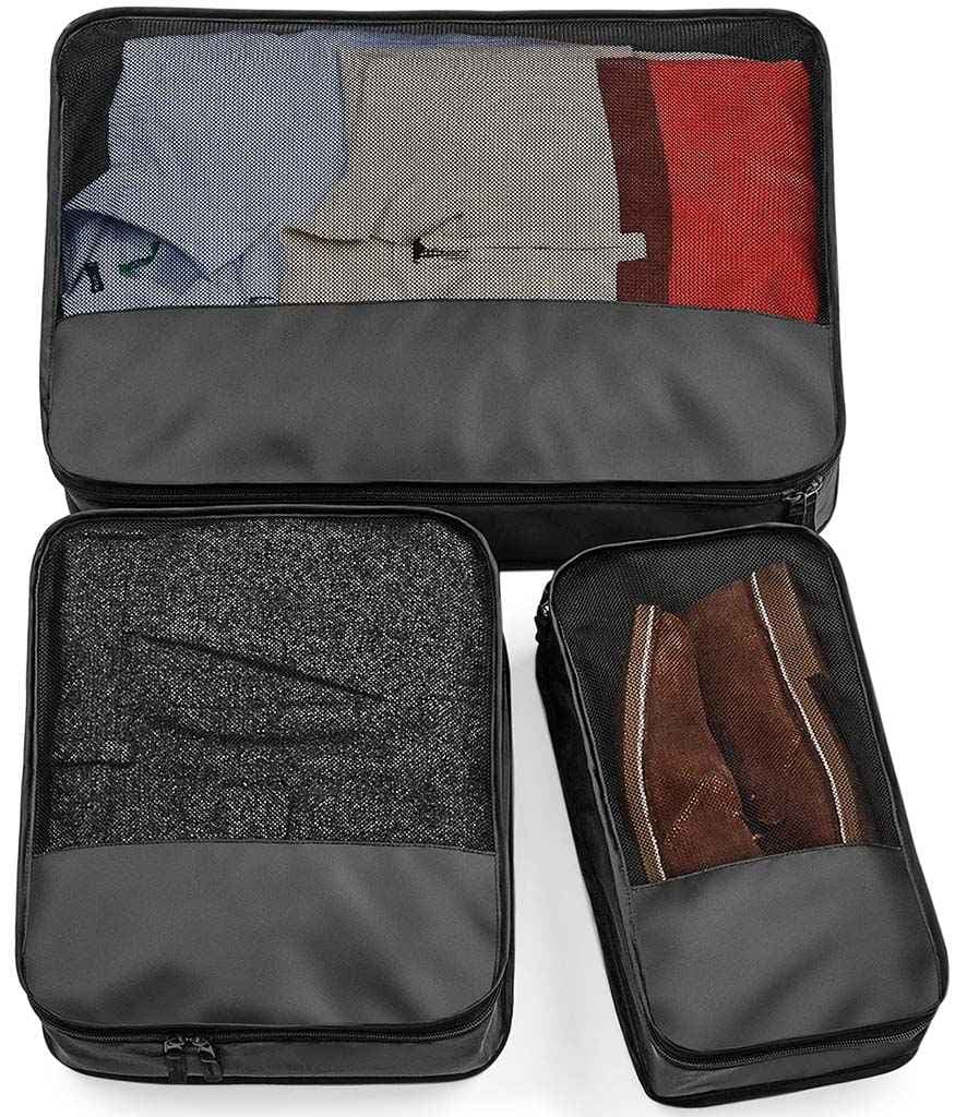 BagBase Escape Packing Cube Set, Black, view 1 of 1