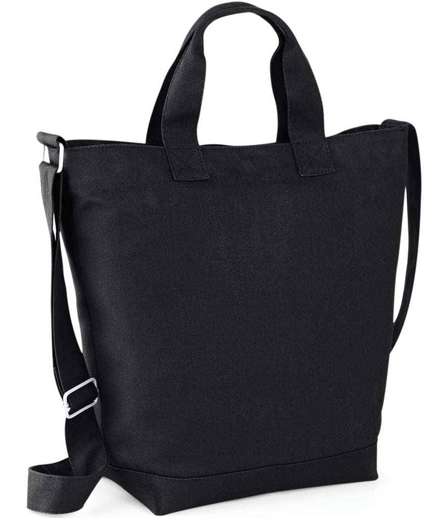 BagBase Canvas Day Bag, Black, view 1 of 1