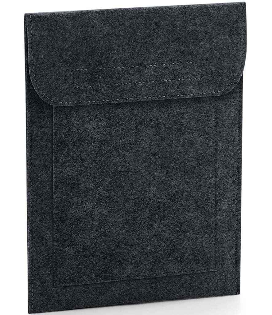 BagBase Felt iPad®/Tablet Slip, Charcoal Melange, view 1 of 1