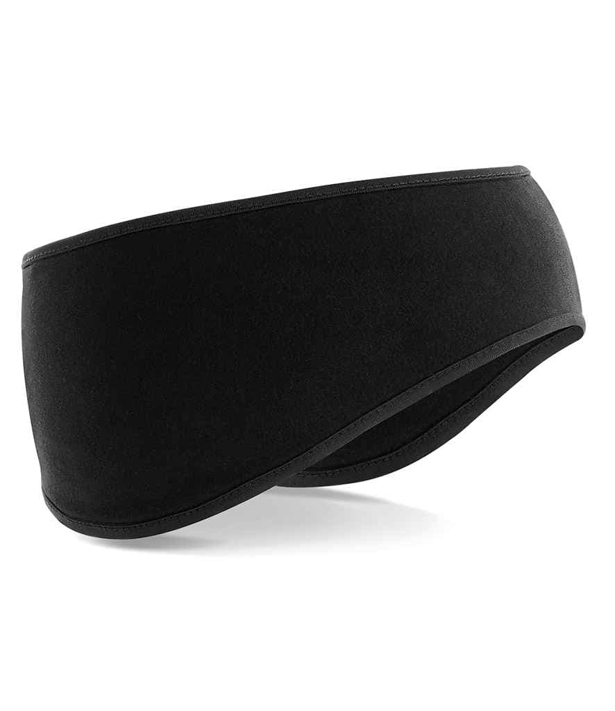 Beechfield Sports Tech Soft Shell Headband, Black, view 1 of 1