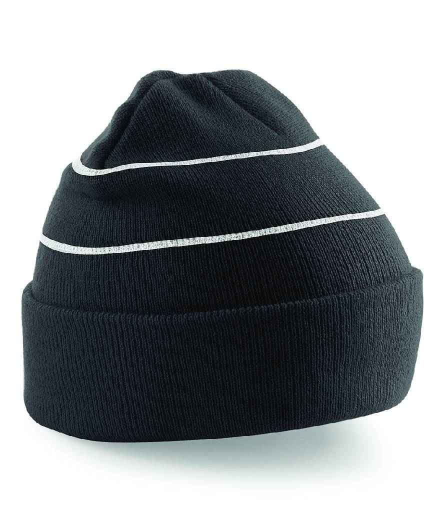Beechfield Enhanced-Viz Beanie, Black, view 1 of 1