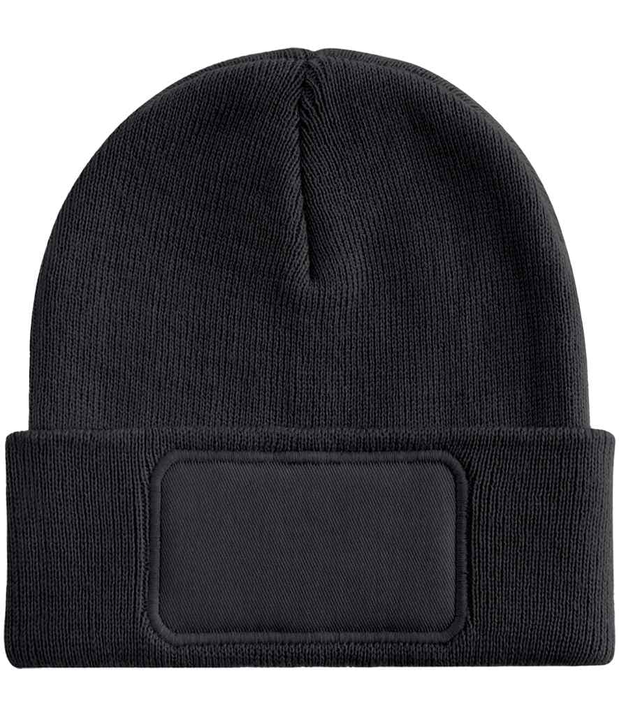 Beechfield Kids Original Patch Beanie (Kids), Black, view 1 of 1