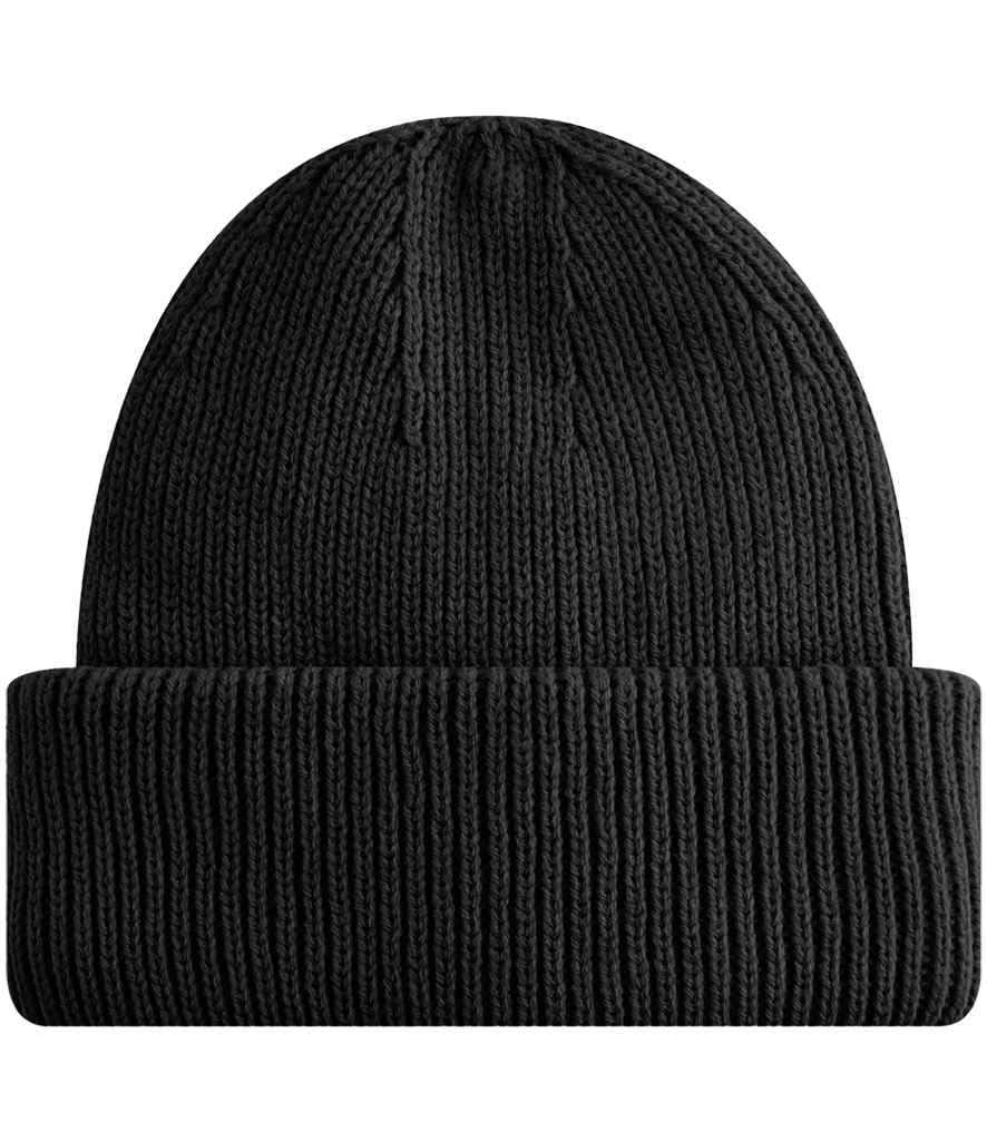 Beechfield Recycled Wind Resistant Breathable Elements Beanie, Black, view 1 of 1