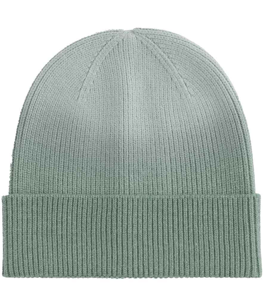 Beechfield Dip Dye Beanie, Dusty Green Dip Dye, view 1 of 1
