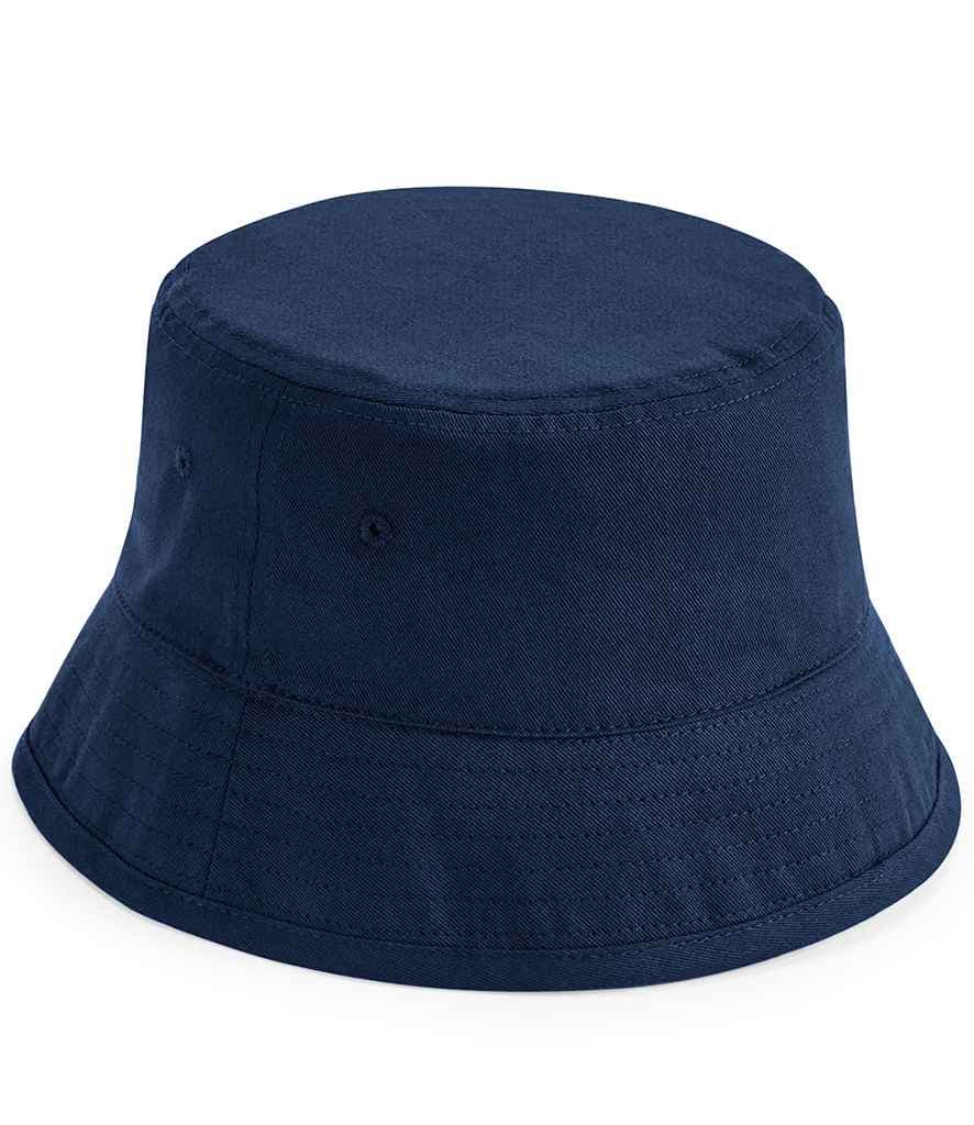 Beechfield Kids Organic Cotton Bucket Hat (Kids), Navy, view 1 of 1