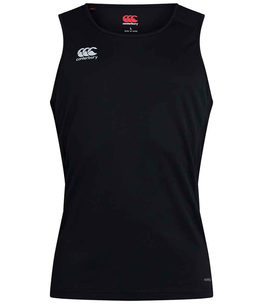 Canterbury Club Dry Singlet, Black, view 1 of 1