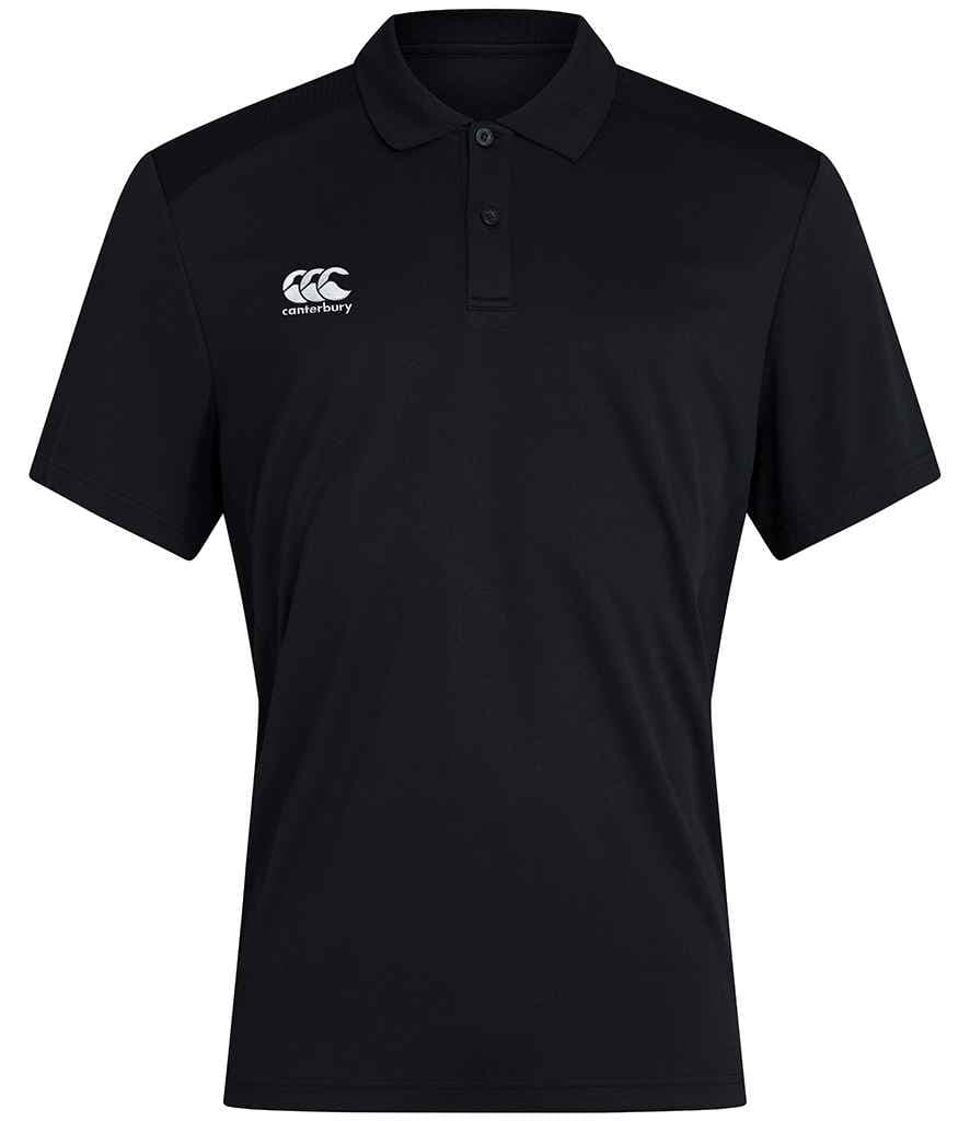 Canterbury Club Dry Polo Shirt, Black, view 1 of 1