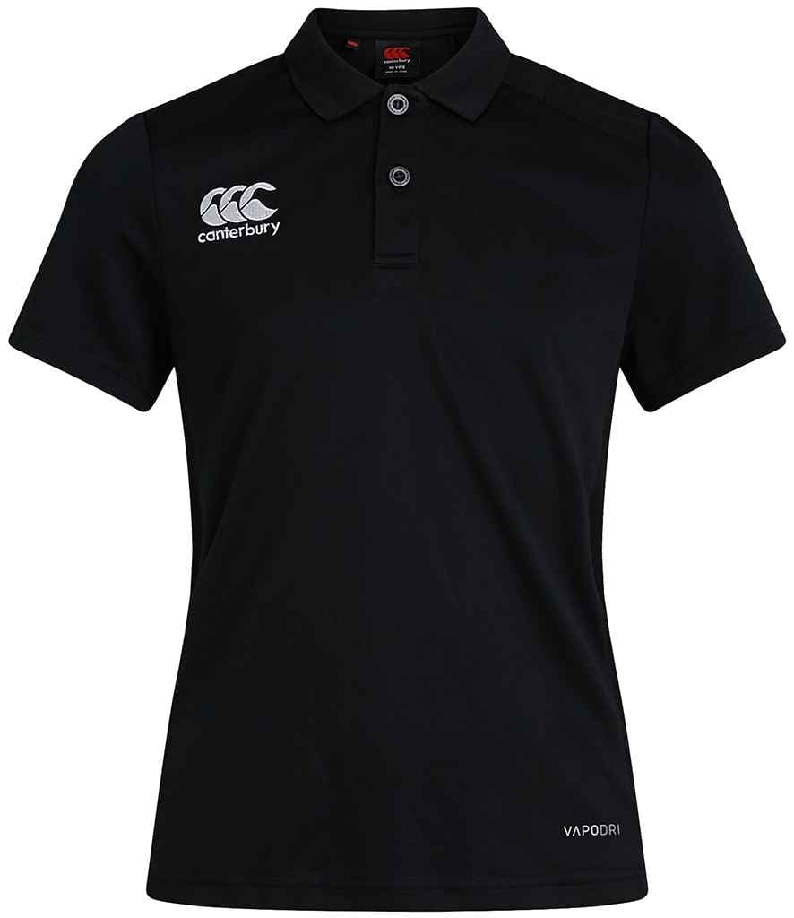 Canterbury Ladies Club Dry Polo Shirt, Black, view 1 of 1