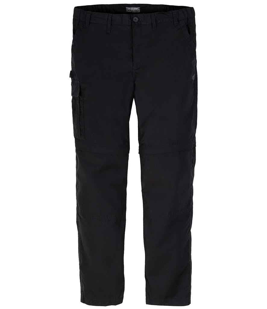 Craghoppers Expert Kiwi Tailored Trousers, Black, view 1 of 1