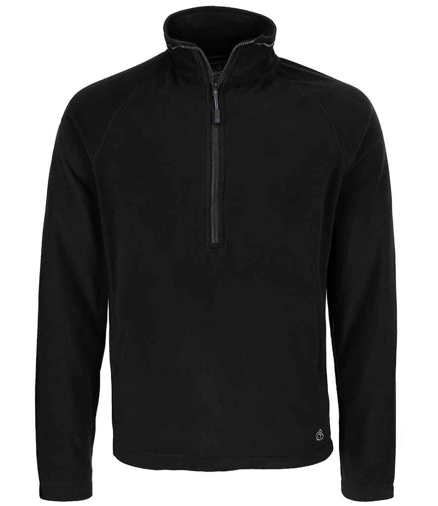Craghoppers Expert Corey 200 Half Zip Micro Fleece, Black, view 1 of 1