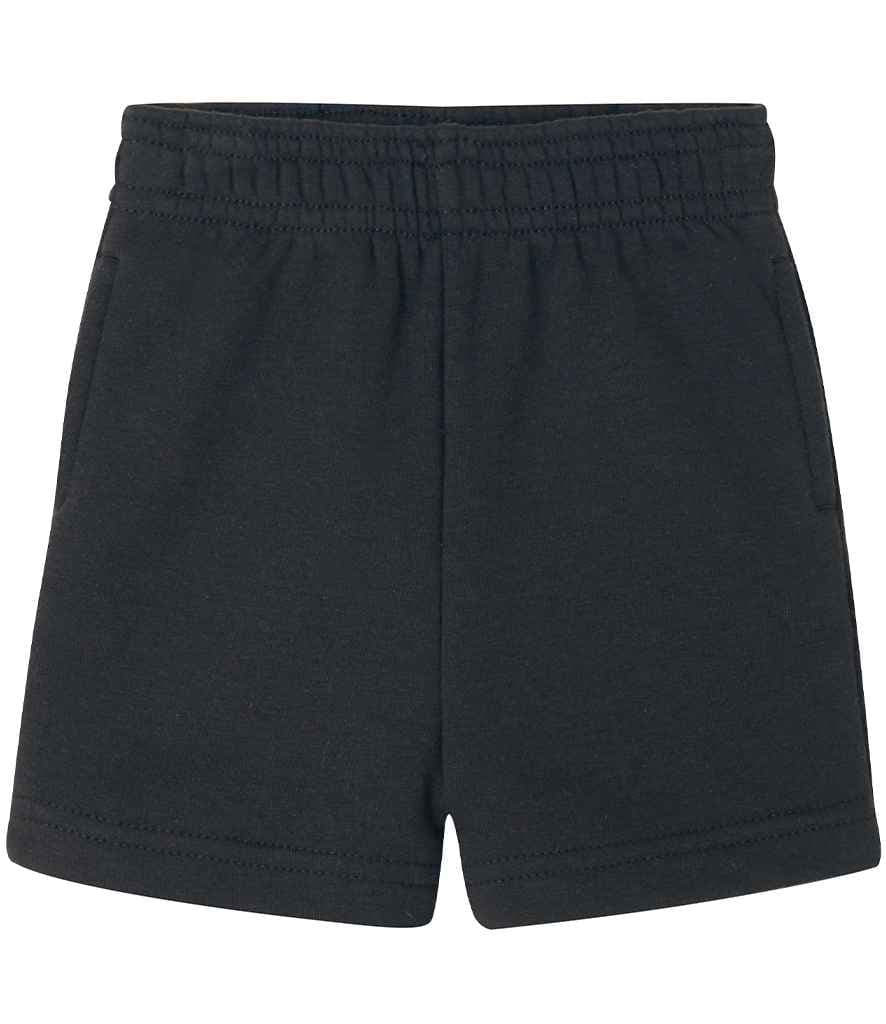 BabyBugz Baby Essential Sweat Shorts (Kids), Black, view 1 of 1