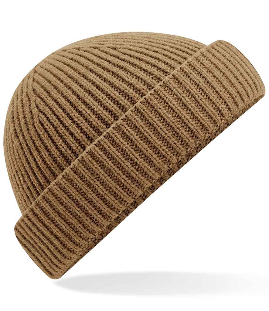 Beechfield Recycled Harbour Beanie, Biscuit, view 1 of 1