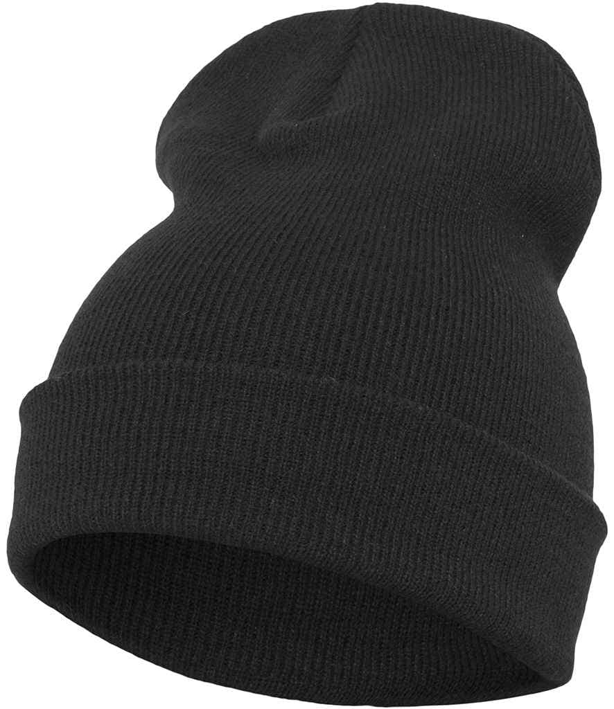 Flexfit Heavyweight Long Beanie, Black, view 1 of 1