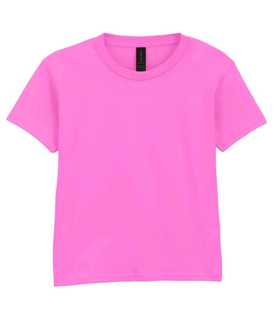 Gildan Kids SoftStyle® Youth T-Shirt (Kids), Azalea, view 1 of 1
