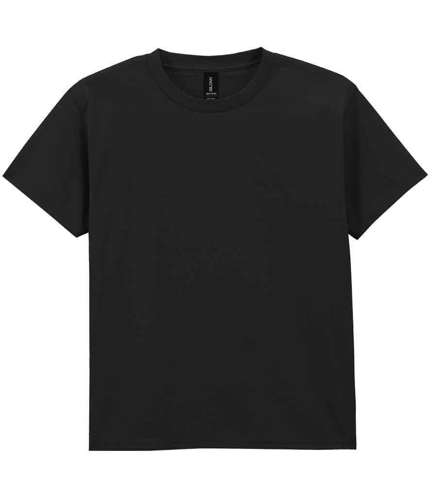Gildan Kids Light Cotton T-Shirt (Kids), Black, view 1 of 1