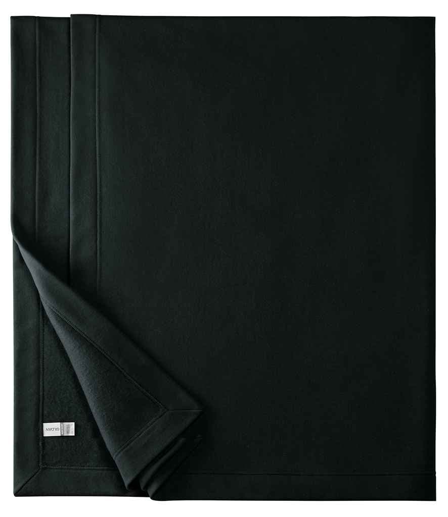 Gildan HeavyBlend™ Fleece Stadium Blanket, Black, view 1 of 1