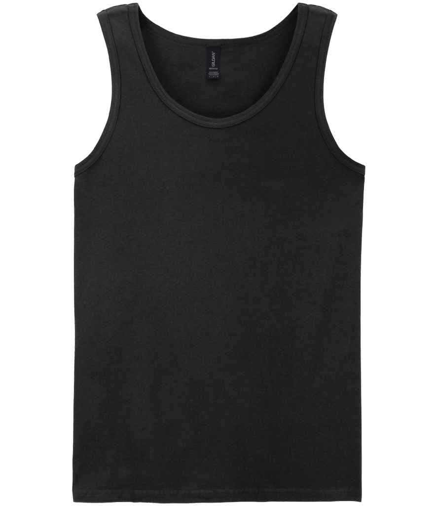 Gildan SoftStyle® Tank Top, Black, view 1 of 1