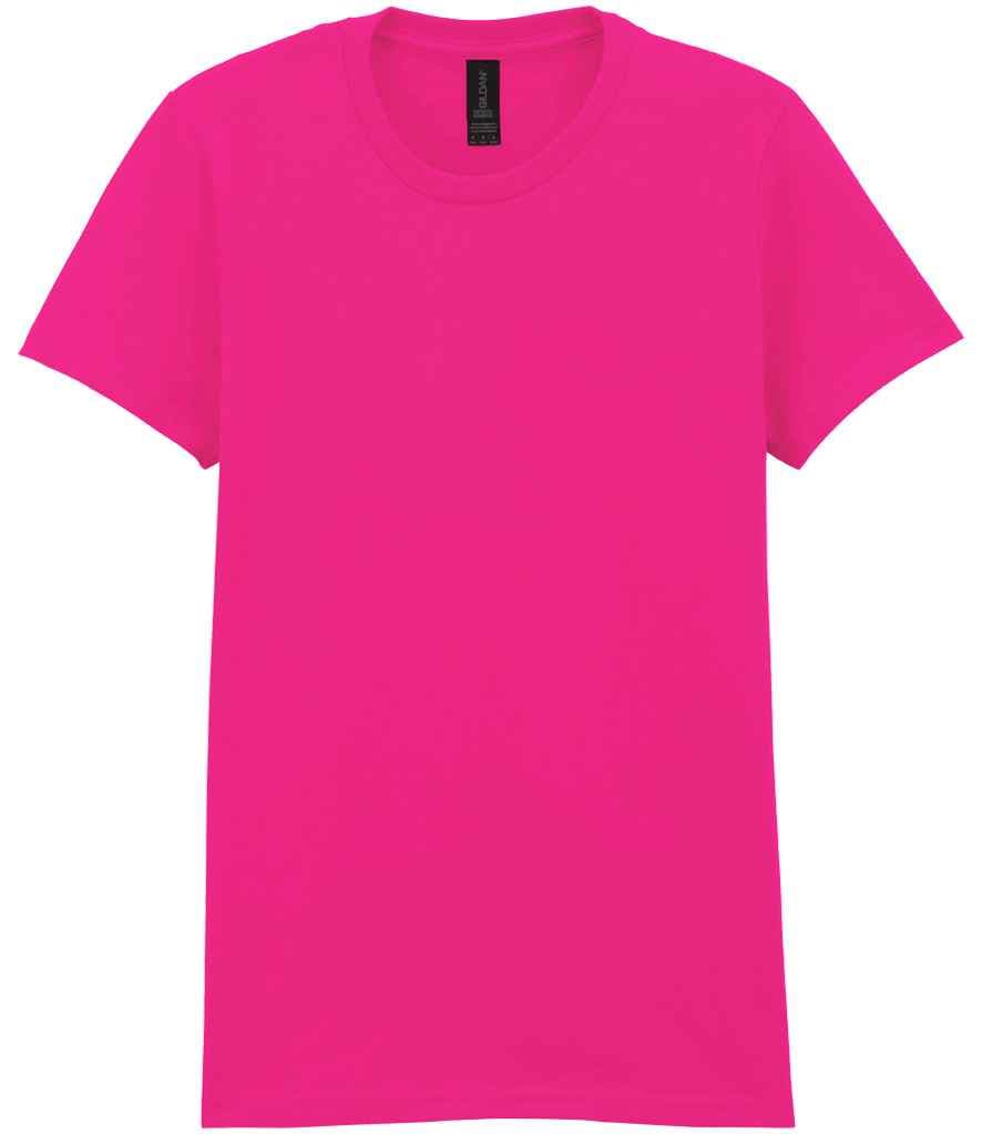 Gildan Ladies SoftStyle® Midweight T-Shirt, Heliconia, view 1 of 1