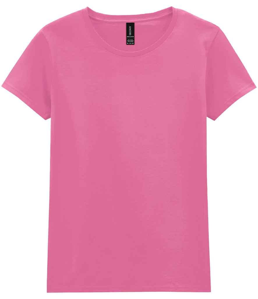 Gildan Ladies Heavy Cotton™ T-Shirt, Azalea, view 1 of 1