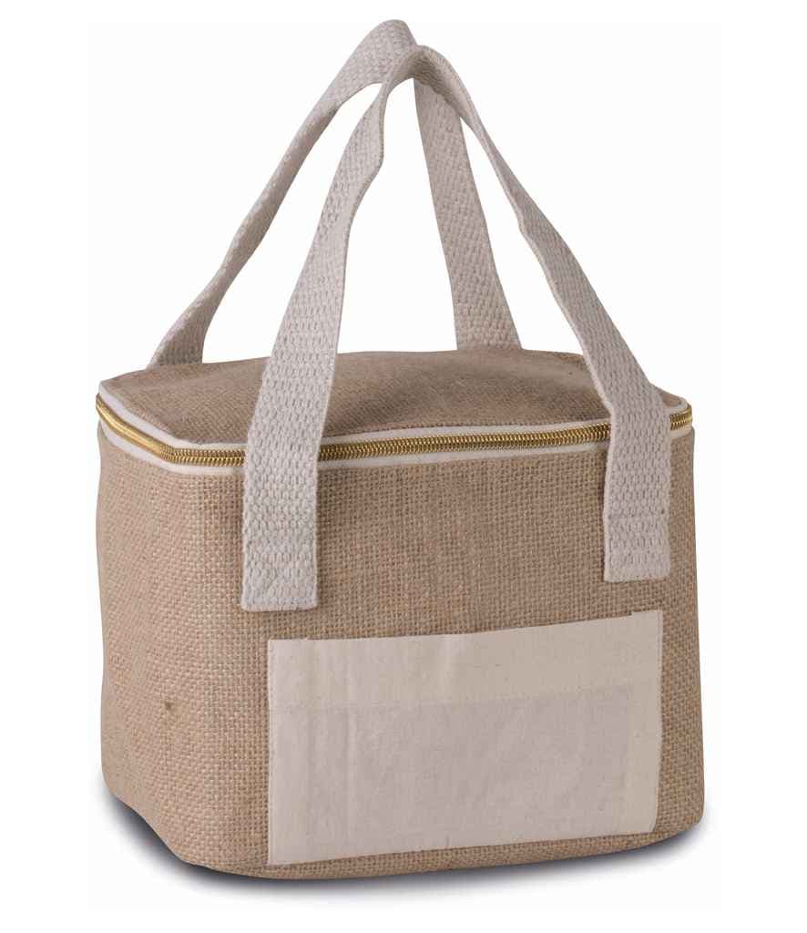Kimood Small Jute Cool Bag, Natural, view 1 of 1