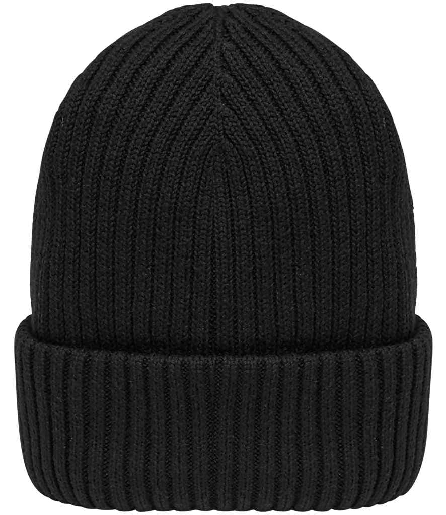 Native Spirit Wide Cuffed Beanie, Black, view 1 of 1