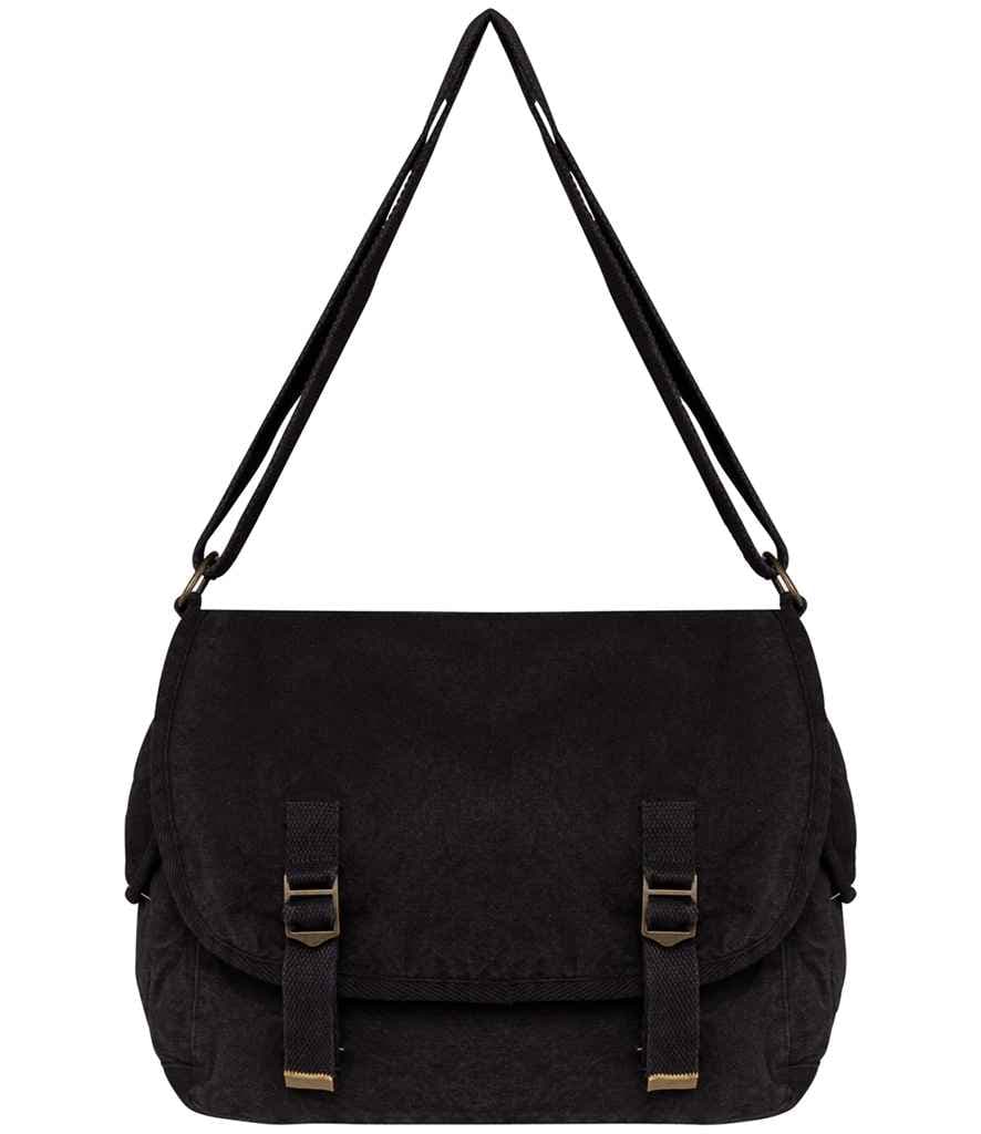 Native Spirit Faded Messenger Bag, Washed Black, view 1 of 1