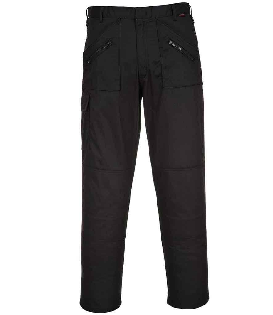 Portwest Action Trousers, Black, view 1 of 1