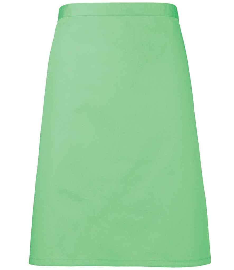 Premier 'Colours' Mid Length Apron, Apple Green, view 1 of 1