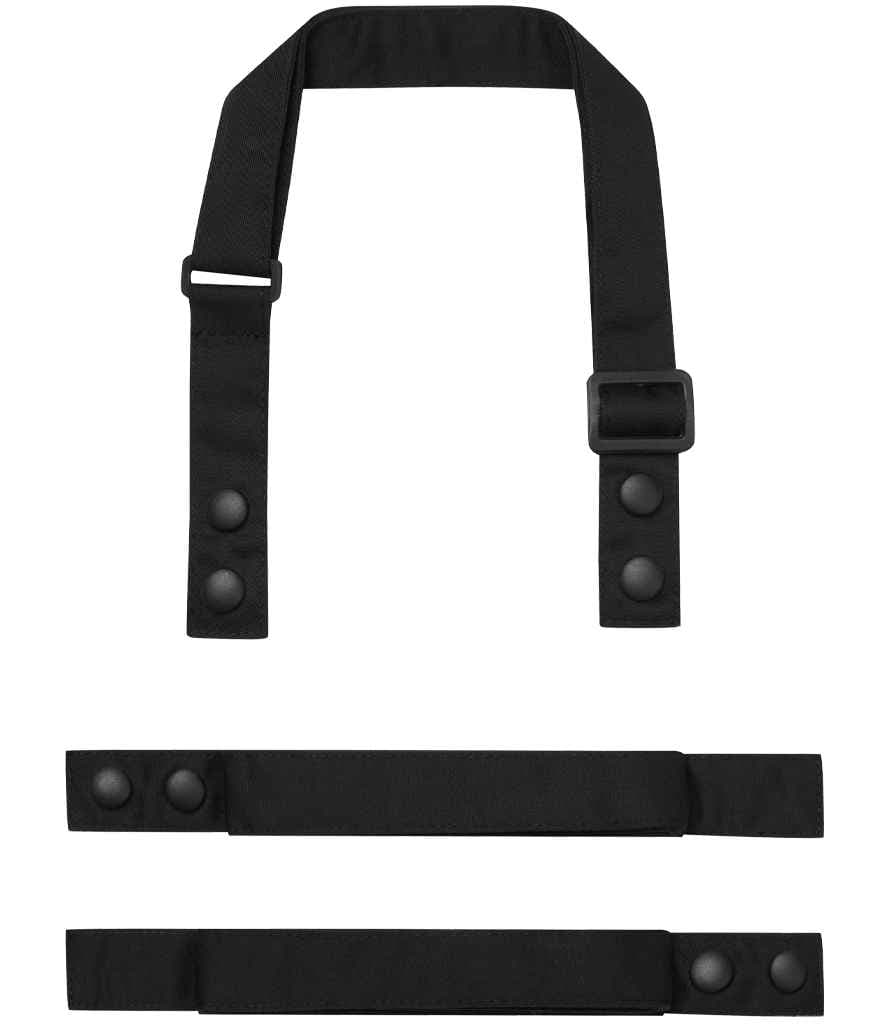 Premier Swap and Pop Customisable Apron Straps, Black, view 1 of 1