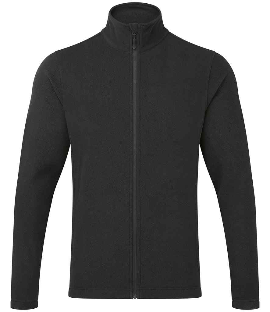 Premier Recyclight® Full Zip Micro Fleece Jacket, Black, view 1 of 1