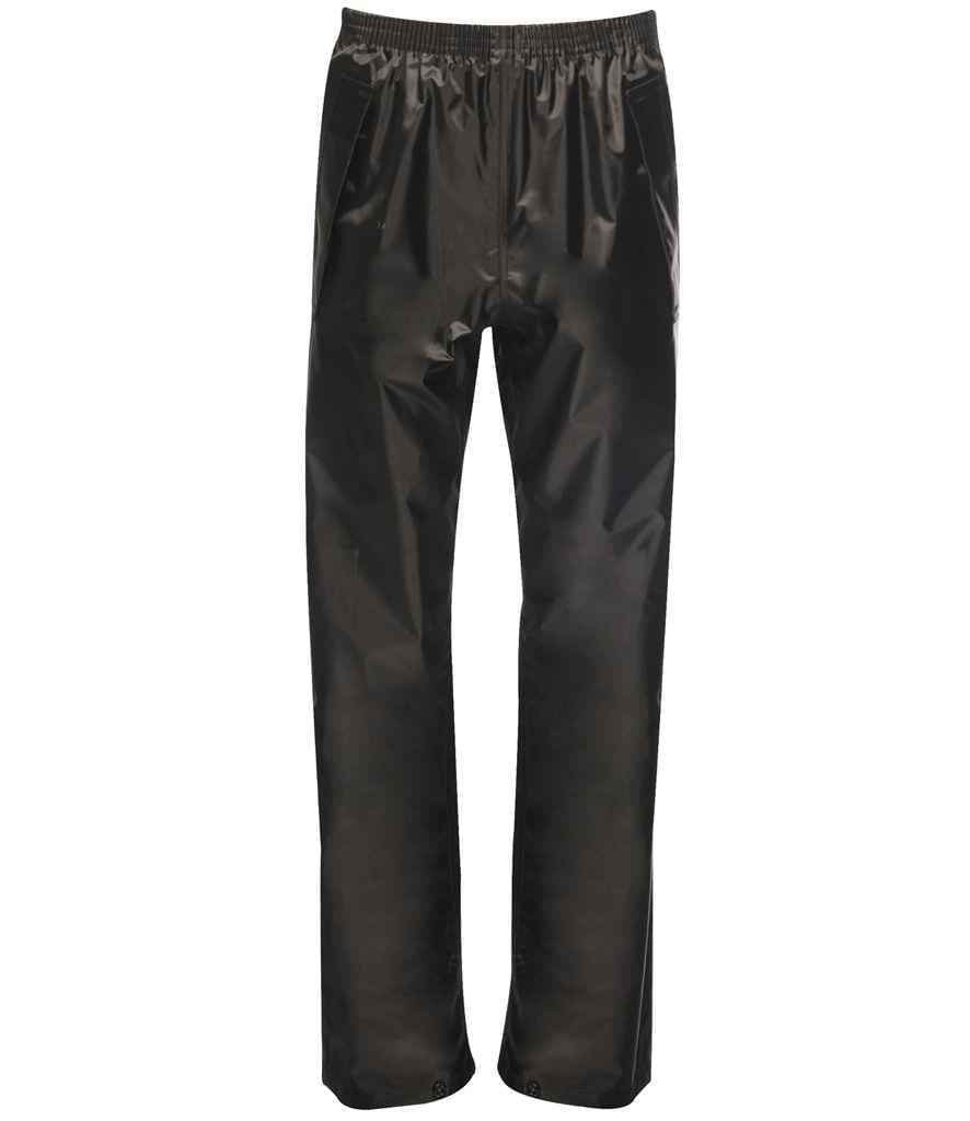 Regatta Kids Pro Stormbreak Overtrousers (Kids), Black, view 1 of 1