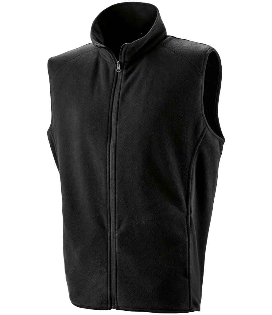 Result Core Micro Fleece Gilet, Black, view 1 of 1