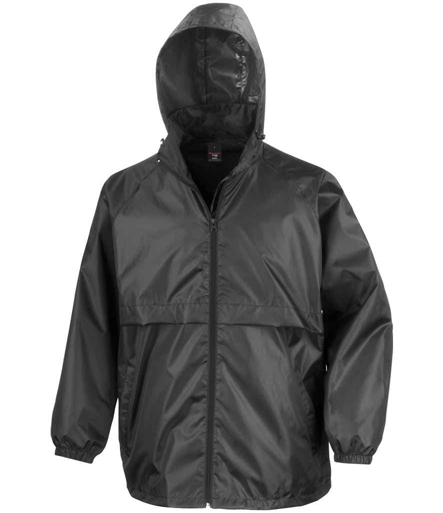 Result Core Lightweight Lined Waterproof Jacket, Black, view 1 of 1