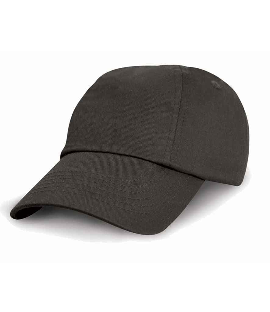 Result Kids Low Profile Cotton Cap (Kids), Black, view 1 of 1