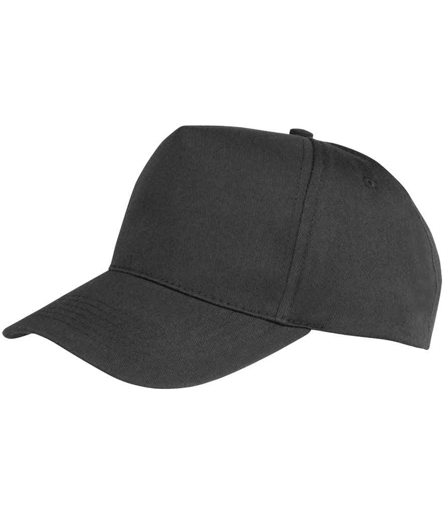 Result Recycled Junior Printers Cap (Kids), Black, view 1 of 1