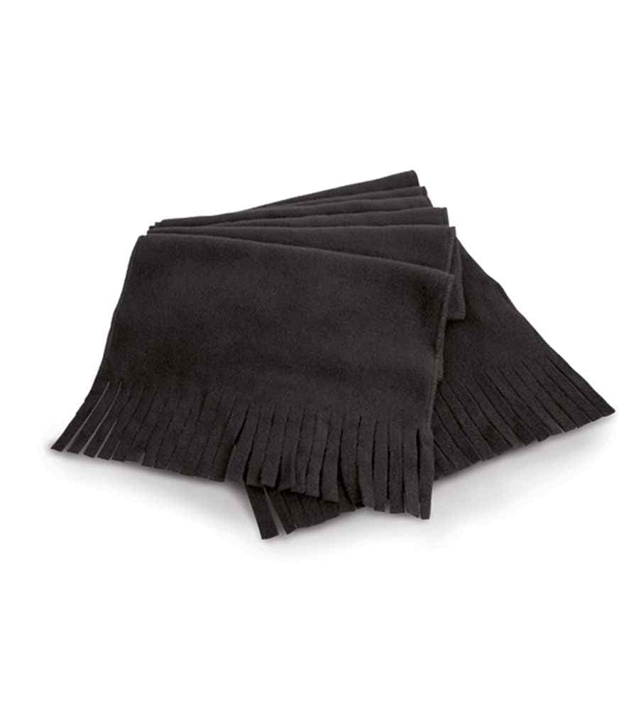 Result Polartherm™ Tassel Scarf, Black, view 1 of 1