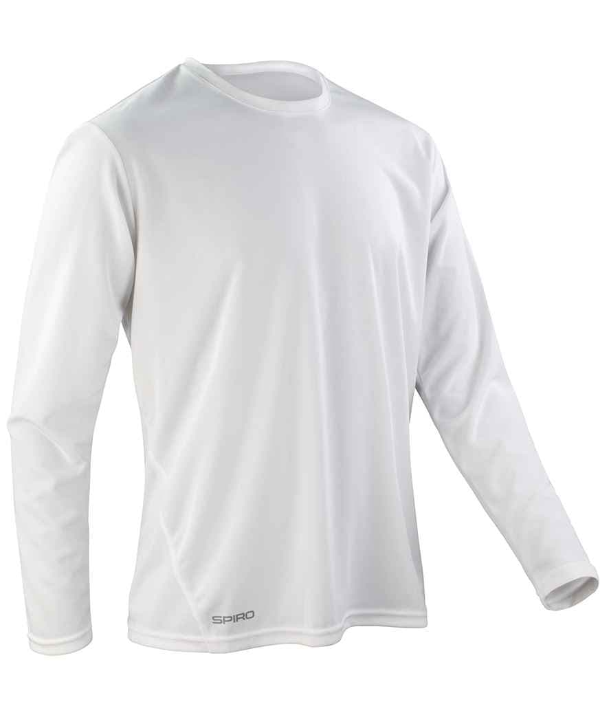 Spiro Performance Long Sleeve T-Shirt, Black, view 1 of 1