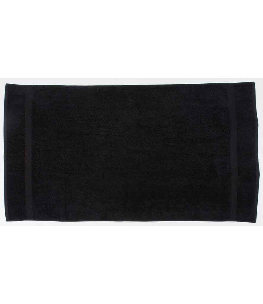 Towel City Luxury Bath Towel, Black, view 1 of 1
