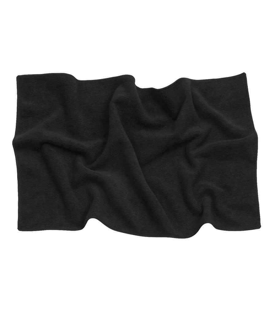 Towel City Microfibre Bath Towel, Black, view 1 of 1