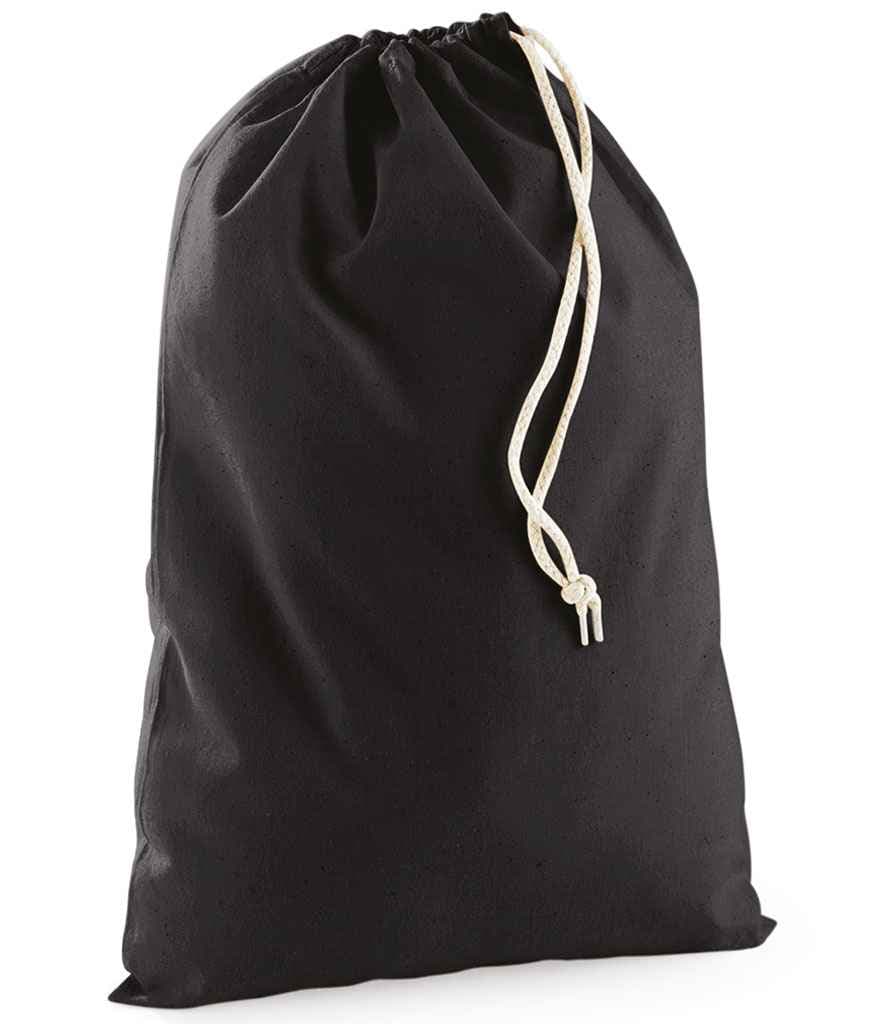 Westford Mill Cotton Stuff Bag, Black, view 1 of 1