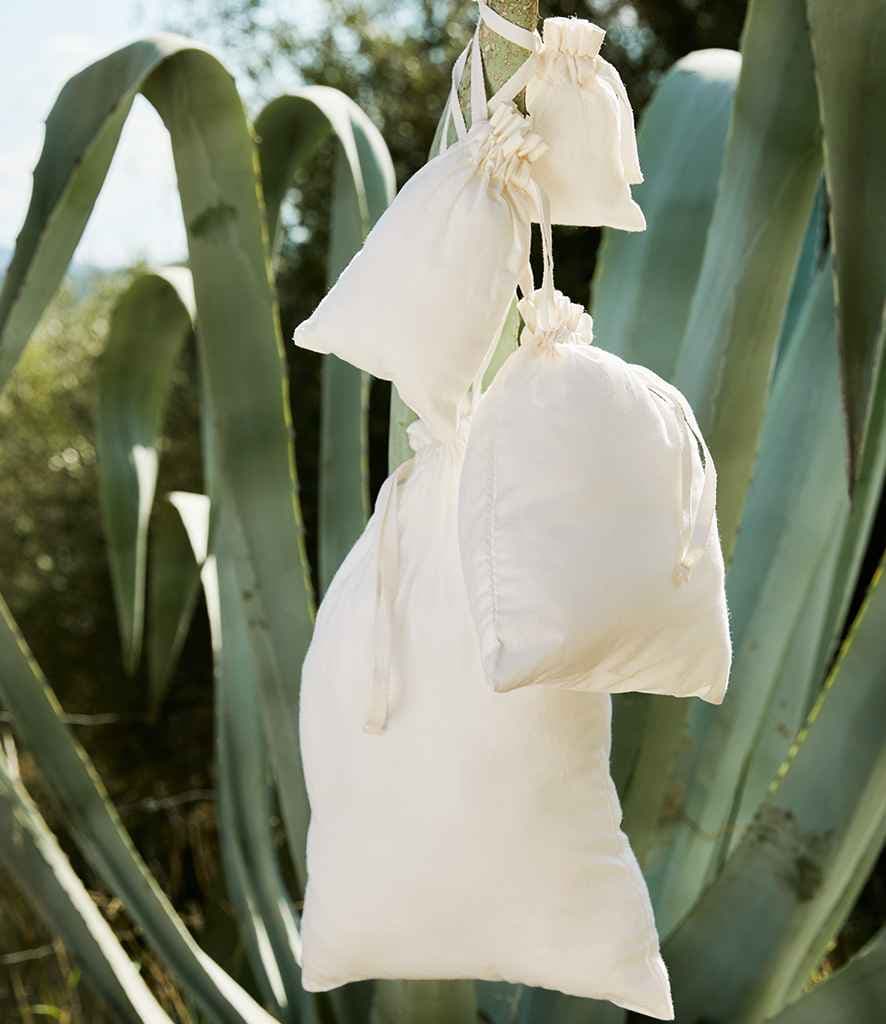 Westford Mill Organic Cotton Drawcord Bag, Natural, view 1 of 1