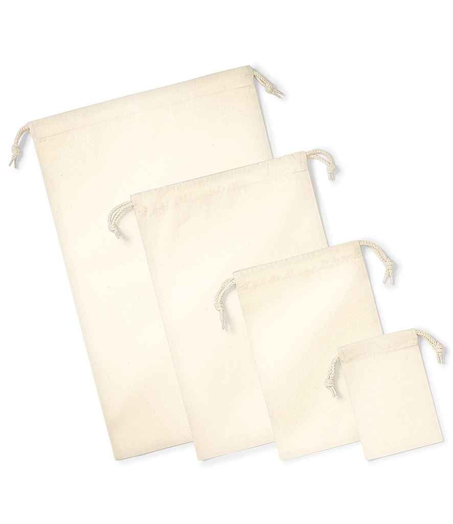 Westford Mill Organic Premium Cotton Stuff Bag, Natural, view 1 of 1