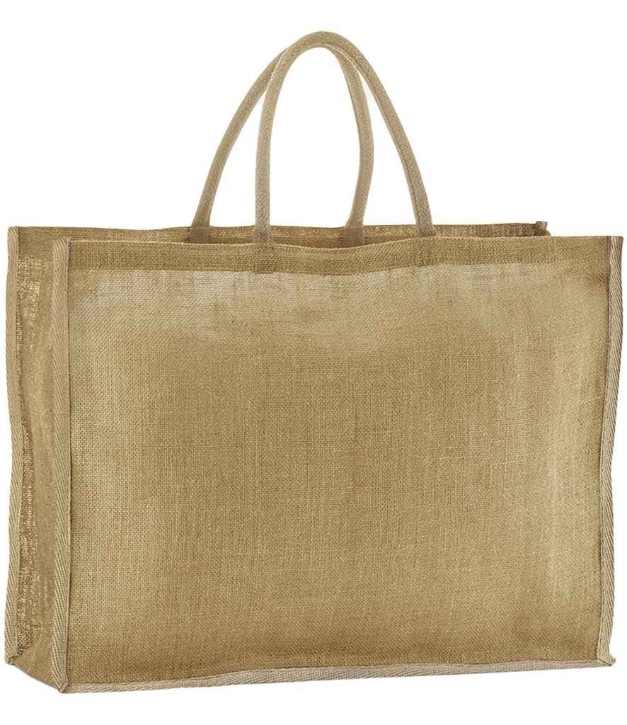 Westford Mill Natural Starched Jute Market Shopper, Natural, view 1 of 1