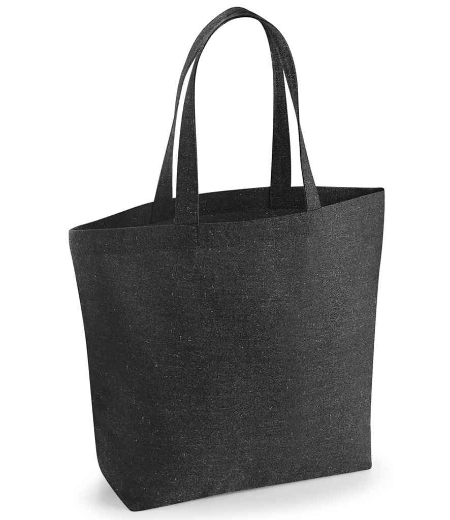 Westford Mill Revive Recycled Maxi Tote Bag, Black, view 1 of 1